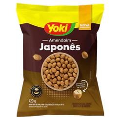 Yoki Amendoim Japonês Pacote 420g