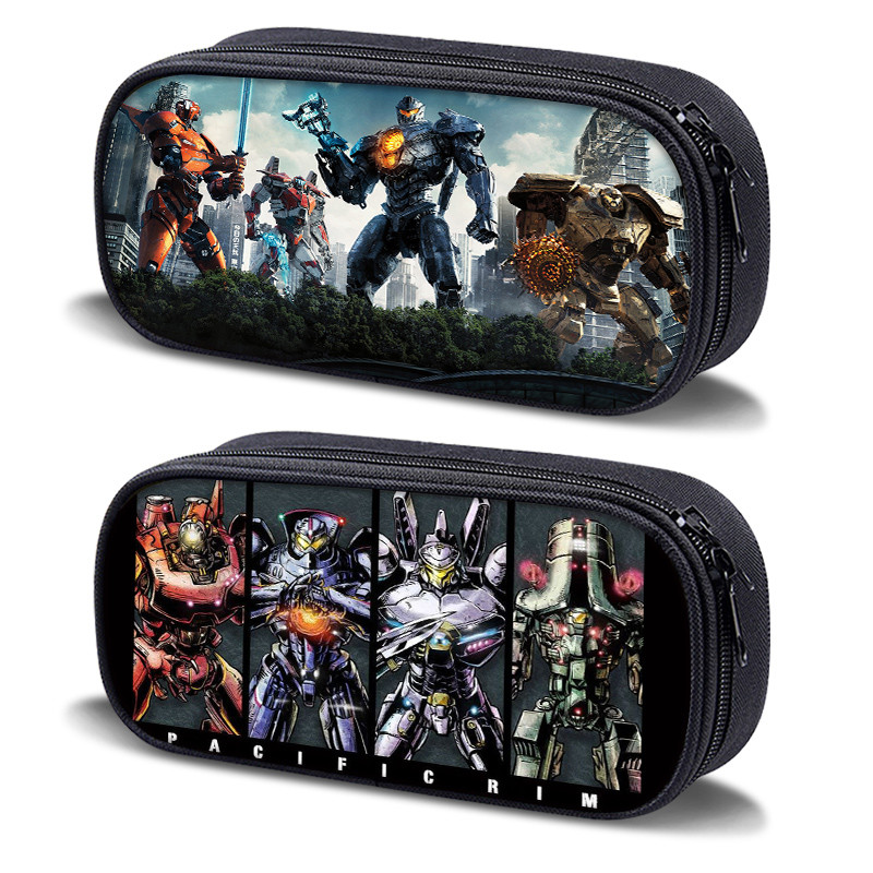 Pacific Rim Pencil Case Caixa de papelaria Alunos do ensino fundamental Meninos Bolsa de papelaria Alunos do ensino médi