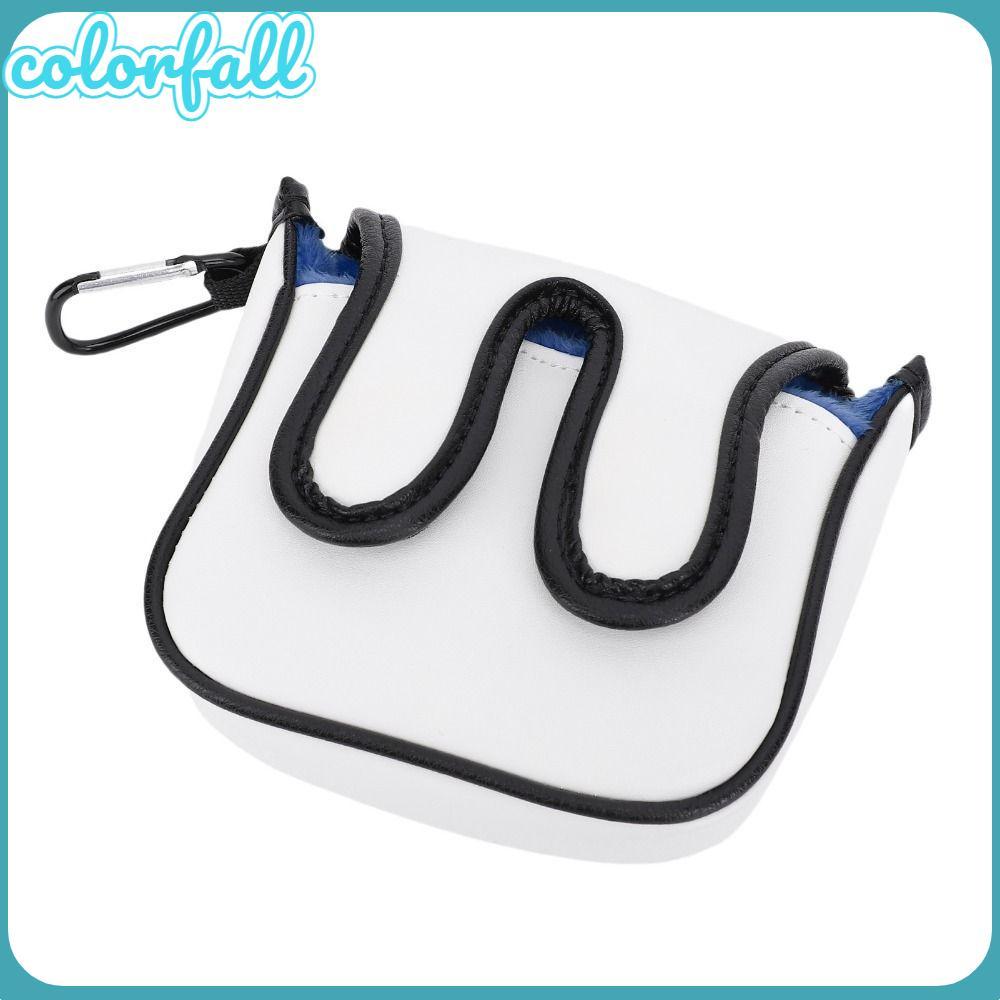 COLORFALLC Putter Headcover , Capa Protetora De Clube De Material PU Anticolisão , À Prova De Poeira