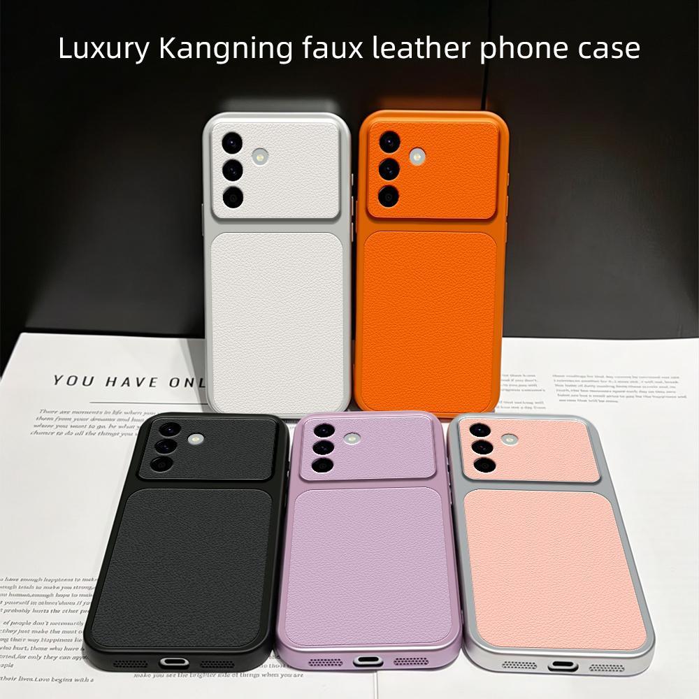Capa De Telefone Para Samsung Galaxy A57 5G A37 A27 A17 A07 A56 A36 A26 A16 A06 A05S A05 A55 A35 A25 A15 Luxo Couro Sint