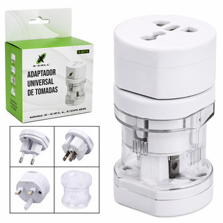 Adaptador de Tomada Universal para Viagem - Funciona em +150 Países
