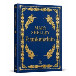 Livro Frankenstein - Edição Especial de Luxo Almofadada com Bordas