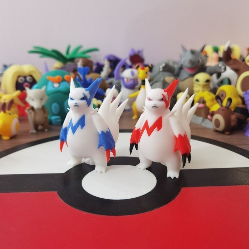 Produto mais vendido Pokémon feito à mão Mongoose Cut 1: 20 Escala Mundial Impressão 3D Coleção artesanal Modelo Brinque