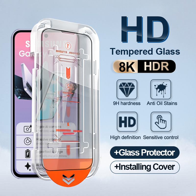 Vidro Temperado De Cobertura Total Samsung A37 Para A27 A17 A54 A53 A52 A52s A42 A34 A33 A32 A24 A23 A22 A14 A13 A12 A73