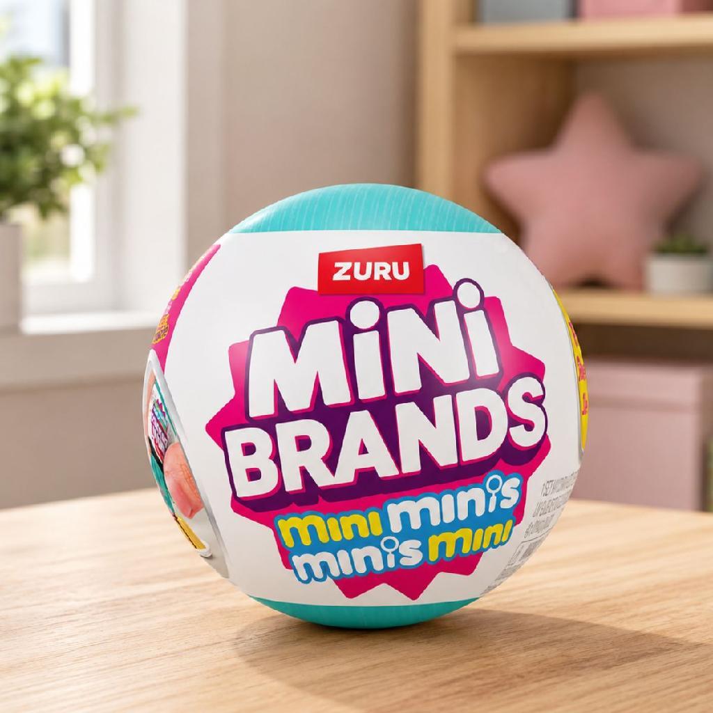 Mini Brands Mini Minis Fill The Fridge ZURU Candide Miniaturas Surpresa