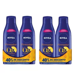 Kit 2 Kit Loção Hidratante Nívea Firmador Q10 com 2 Unidades de 400ml cada