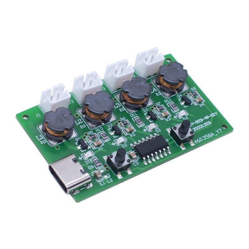 Kit DIY Mini Umidificador Tipo C-4 Folhas De Filme De Atomização Fogger Com Módulo Oscilante