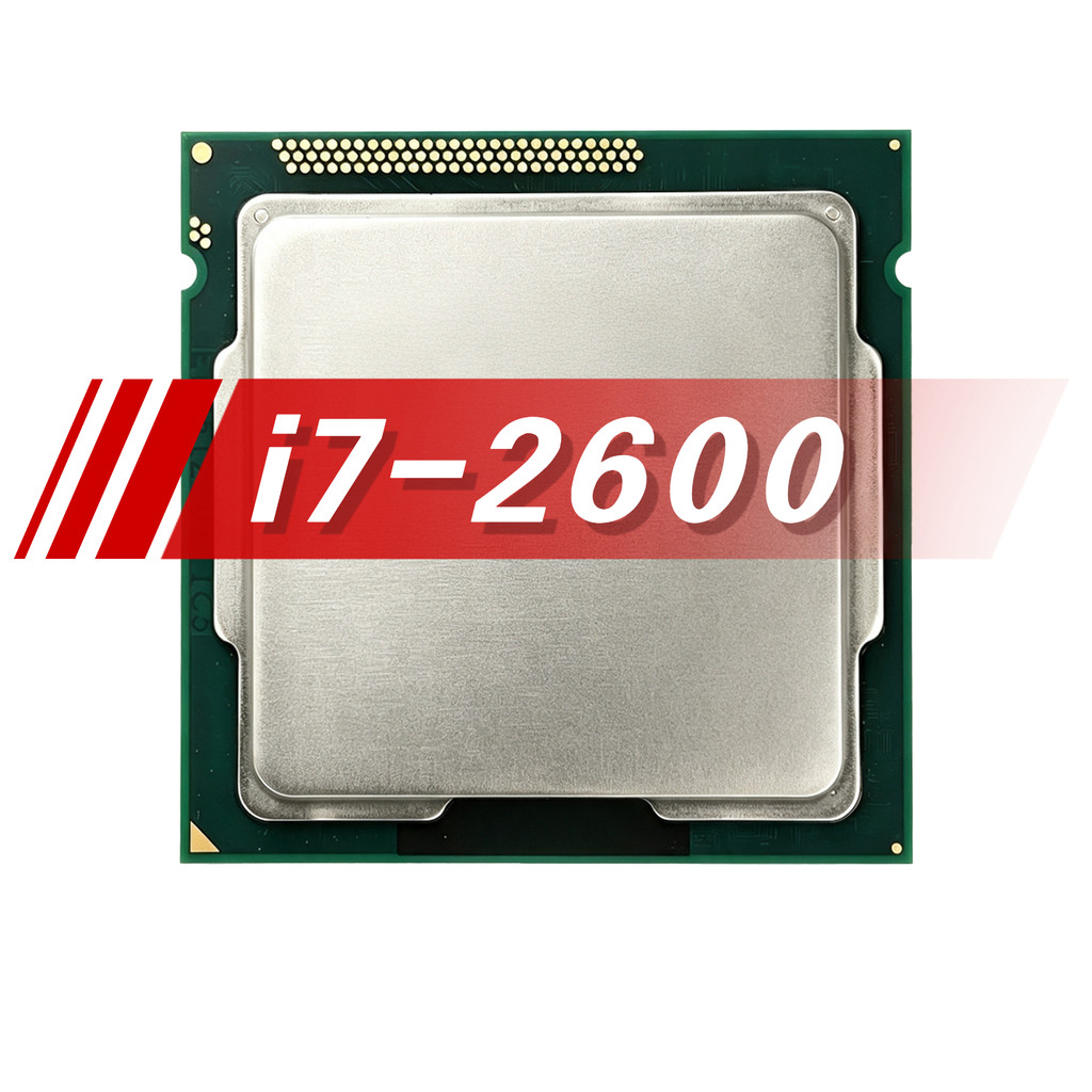 Core i7-2600 i7 2600, processador 4 núcleos, 8 fios, grau 3.4 GHz, memória lenta 8 MB, TDP 95 W, LGA 1155