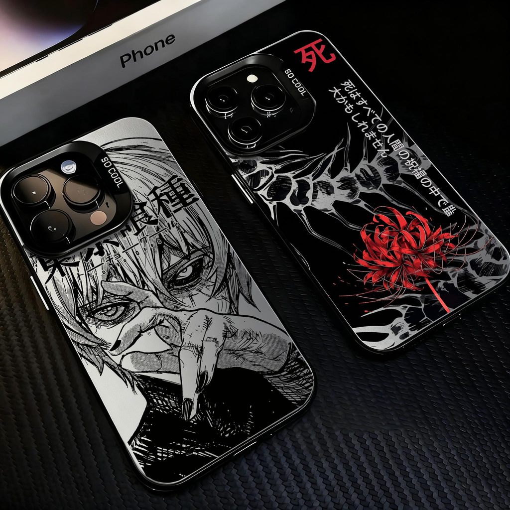 Anime Tokyo Ghoul Kaneki Ken Preto IMD Fosco Capa De Telefone Para Samsung Galaxy A17 A07 A57 A37 A27 A56 A36 A55 A35 A1