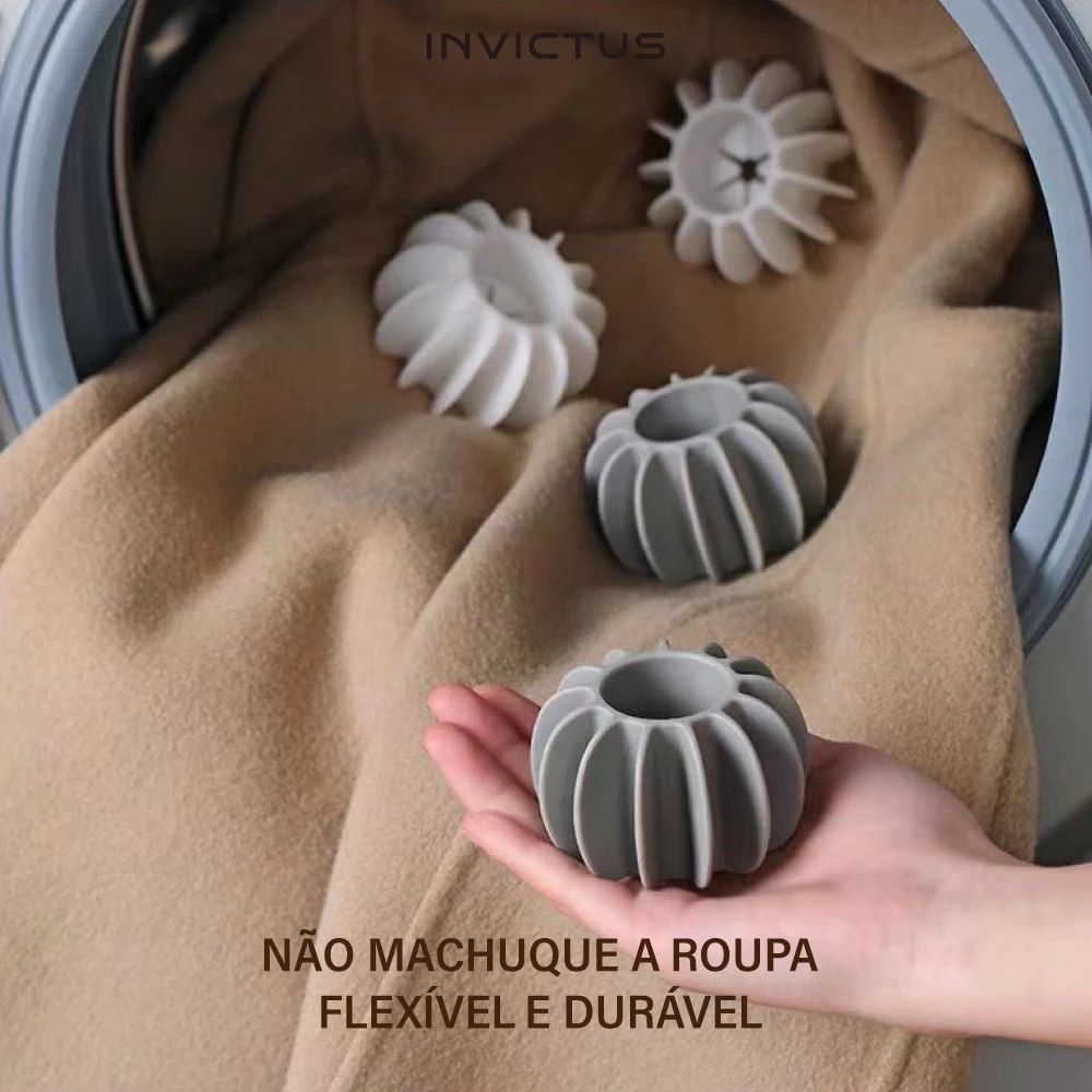 Kit Removedor de Pelos Mágico Reutilizável de Máquina de Lavar Bolas Lavanderia Ferramentas Limpeza