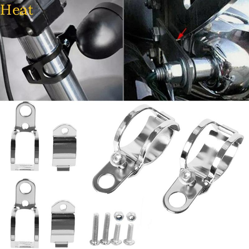 Suporte Montagem Luz Indicadora Motocicleta, Calor, Mistura Alumínio, Sinal Volta Para Motocicletas