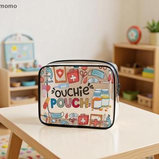 [momo] Bolsa Cosmética Para Medicamentos De Grande Capacidade , Organizador De Higiene Pessoal Viagem Fácil De Limpar