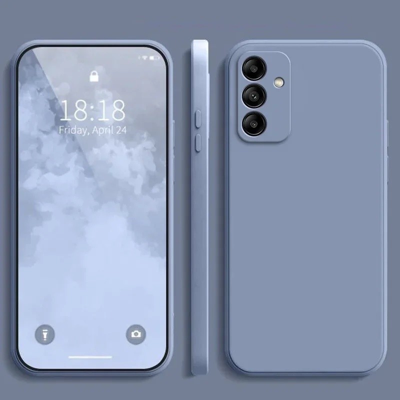Sólido Ultra Fino Fosco Caso De Telefone Para Samsung Galaxy A17 A16 A26 A36 A56 A15 A25 A35 A55 A14 A27 A57 A54 Capa De