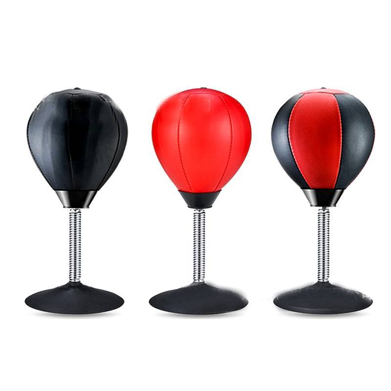 [Zutimy] Bola De Boxe De Mesa Com Ventosa Bolsa Equipamento Para Crianças E Adultos Exercício De Prática Alívio Do Estre