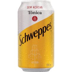 Schweppes Água Tônica Sem Açúcar Lata 350ml