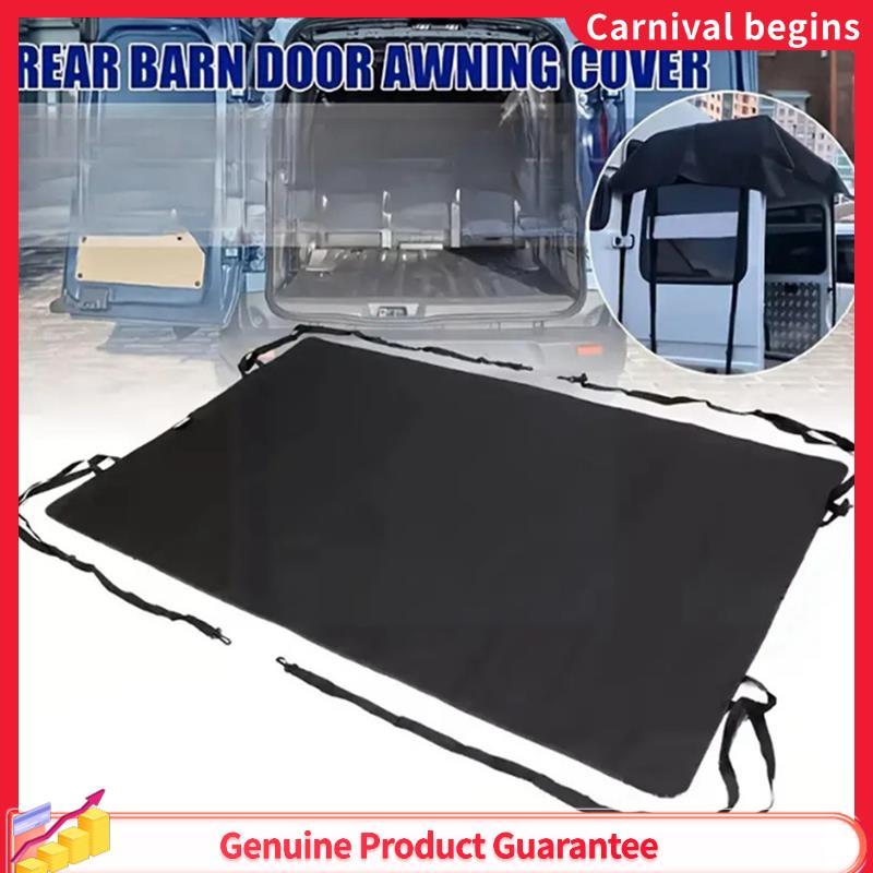 [haydenk1] Capa De Toldo Para Porta De Celeiro Traseira De Carro À Prova D'água RV Protetor Térmico