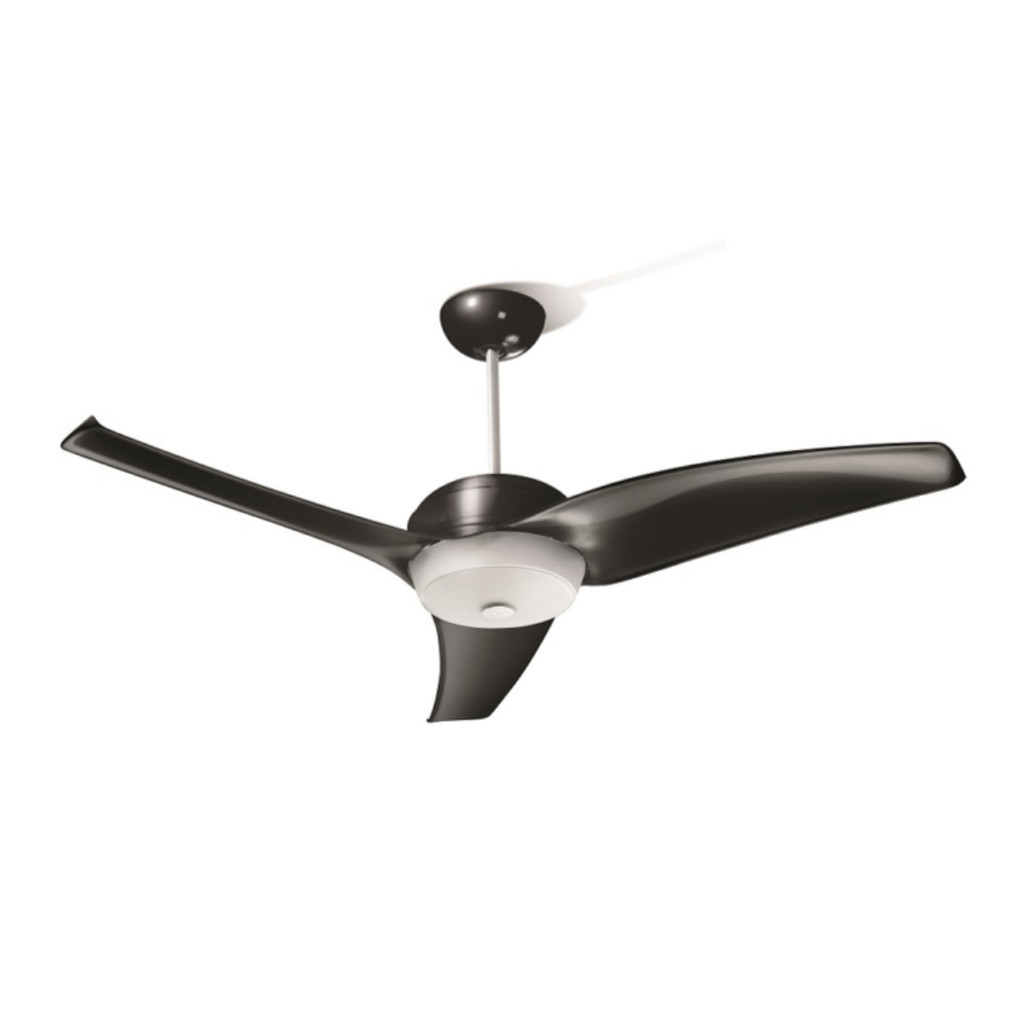 VENTILADOR DE TETO LATINA VT633 LUMINARIA SILENCIOSO PRETO 127V