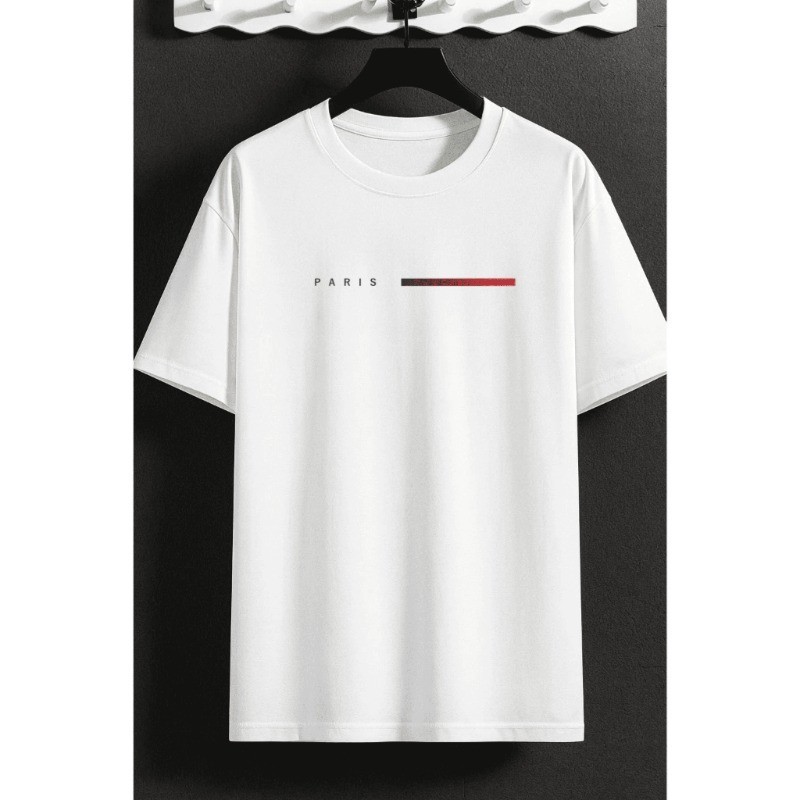 CAMISETA MASCULINA, CAMISETA MALHA, CAMISETA PARIS, CAMISA ADULTO, CAMISA CONFORTÁVEL, BLUSA MALHA