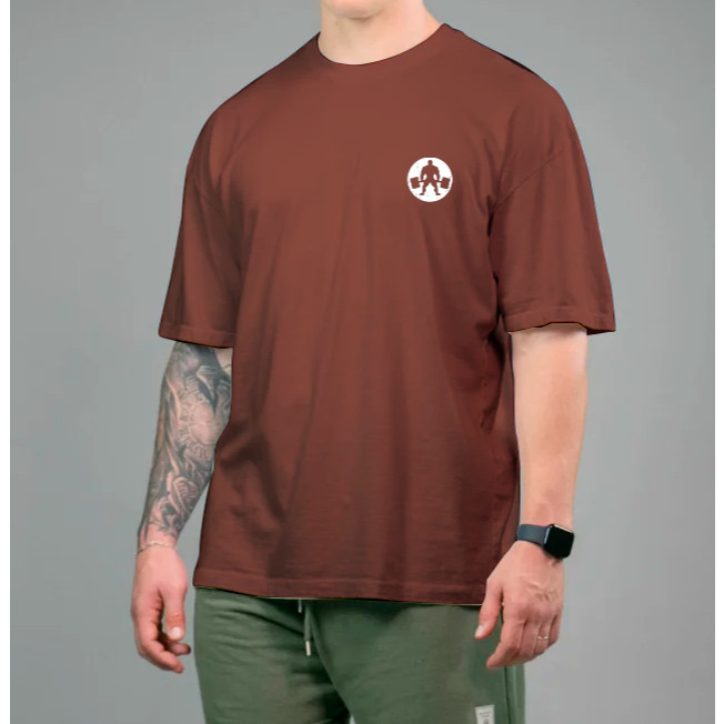 Camiseta Para Treino Masculino Oversized Bodybuilder Academia