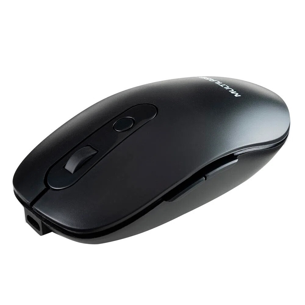Combo Teclado + Mouse Sem Fio Multilaser Tc250 Recarregável