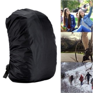 Capa De Chuva Impermeável com Elástico para Mochila – Ideal para Viagem, Motoboy, Ciclismo e Caminhada