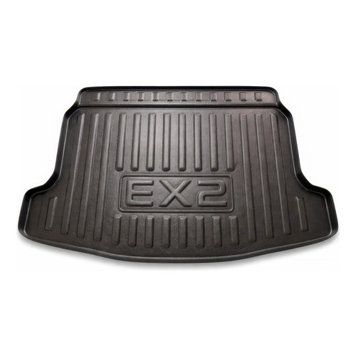 Tapete Bandeja Porta Malas Ex2 2026-2027 Carbag 23.01 Preto 3D 5D Borda Alta Impermeável — imagem 2 de 2