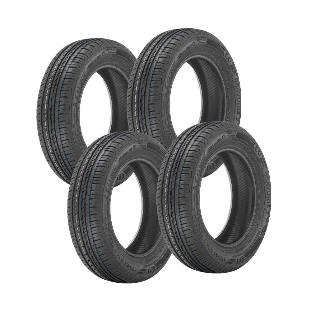 Jogo 4 Pneus Barum by Continental Aro 14 Bravuris 5HM 165/70R14 85T XL