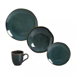 Aparelho de Jantar 16 Peças Orgânico Oceano (para 4 pessoas)