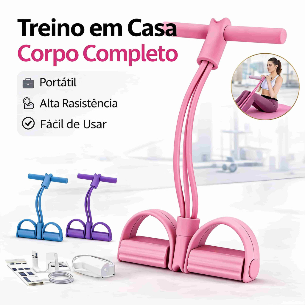 Exercícios De Extensão Elástica Ginástica Stretch Faixa De Força Forte Com Corda De Tração