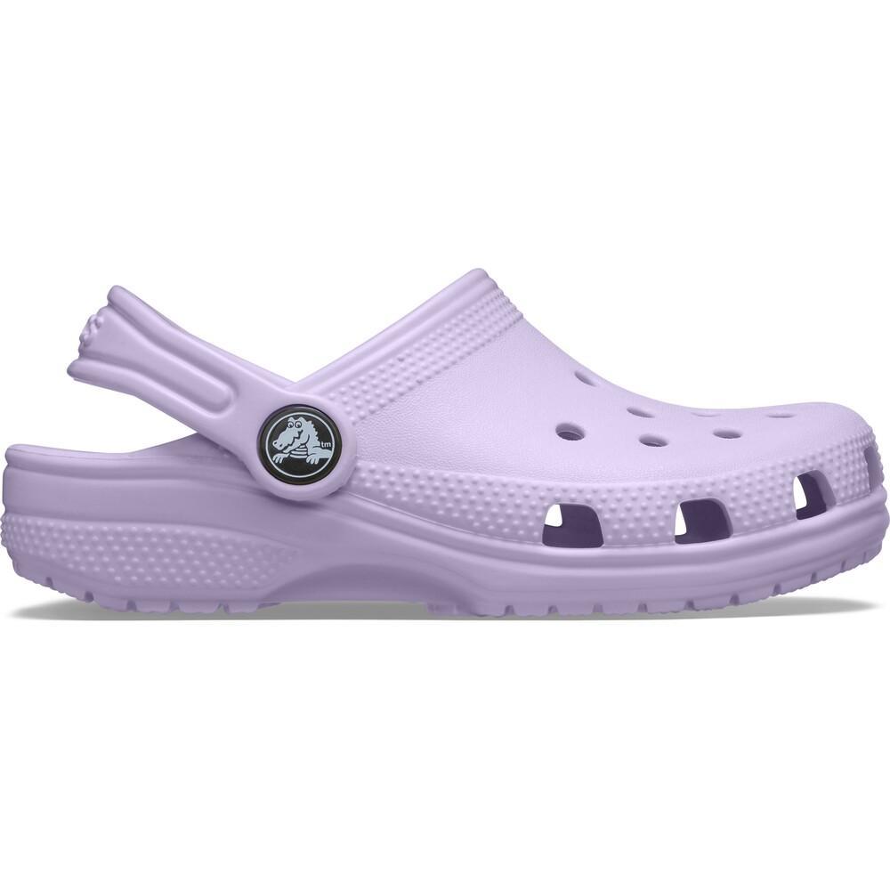 Sandália crocs classic clog kidst lavender
