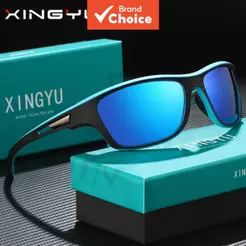 Xingyu Polarizado Envoltório Em Torno De Óculos De Sol Esportivos Uv400 Quadro Leve Das Mulheres Dos Homens Condução Cic