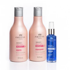 Kit Hidratação & Reparação Magic Repair: Shampoo + Condicionador + Máscara Líquida | Amakha Paris