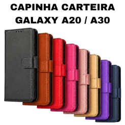 Capa Capinha Carteira Para Samsung Galaxy A20 / A30 - Pronta Entrega