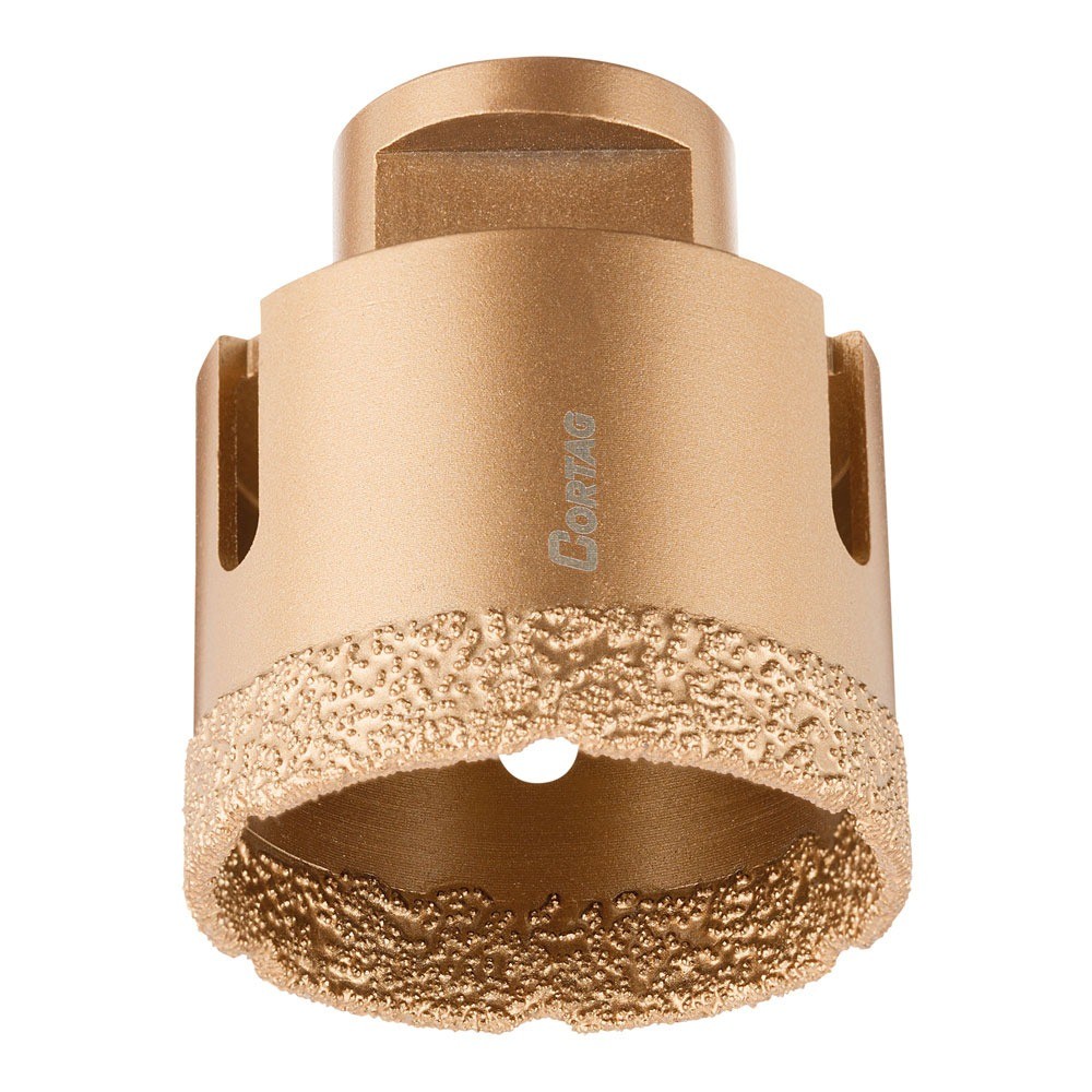 Serra copo diamantada 50 mm para esmerilhadeira M14 - Cortag
