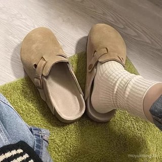 Sapatos femininos, chinelos de estilo retrô e moderno, de cor lisa, da marca IQYE, modelo com cadarço.