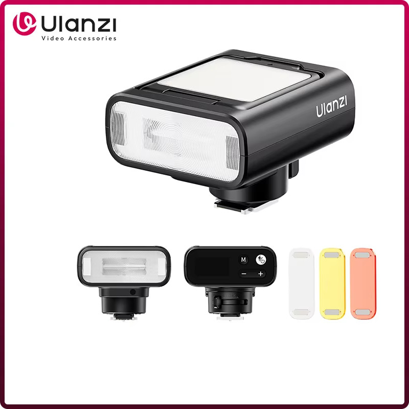 Ulanzi FT16 TTL Flash De Câmera Com Luz LED GN16 Para Câmeras Sony Com Luz Independente Reversível