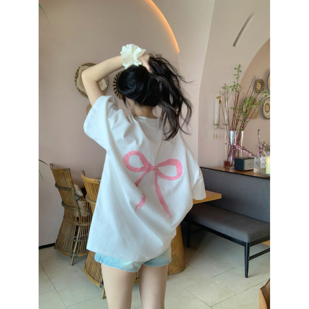 [Camiseta Premium Algodão Puro]LA Plus Size Unissex-Oversized Confortável Estilo Casual Camiseta Tecido Respirável#F120