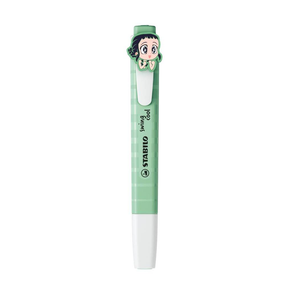 Pincel marca texto Swing Cool K-Pop Demon Hunters Verde Pastel Stabilo