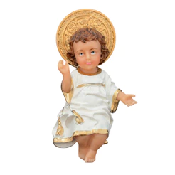 Imagem Menino Jesus em Resina 15m Decoração