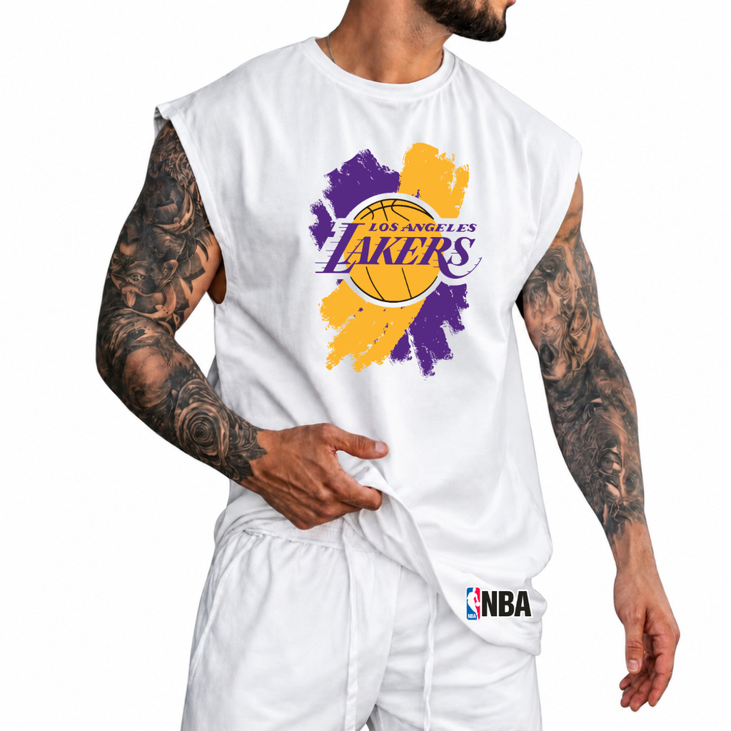 Regata Machão Oversized 100% Algodão Camiseta Cavada Musculação Streetwear Treino Praia Academia