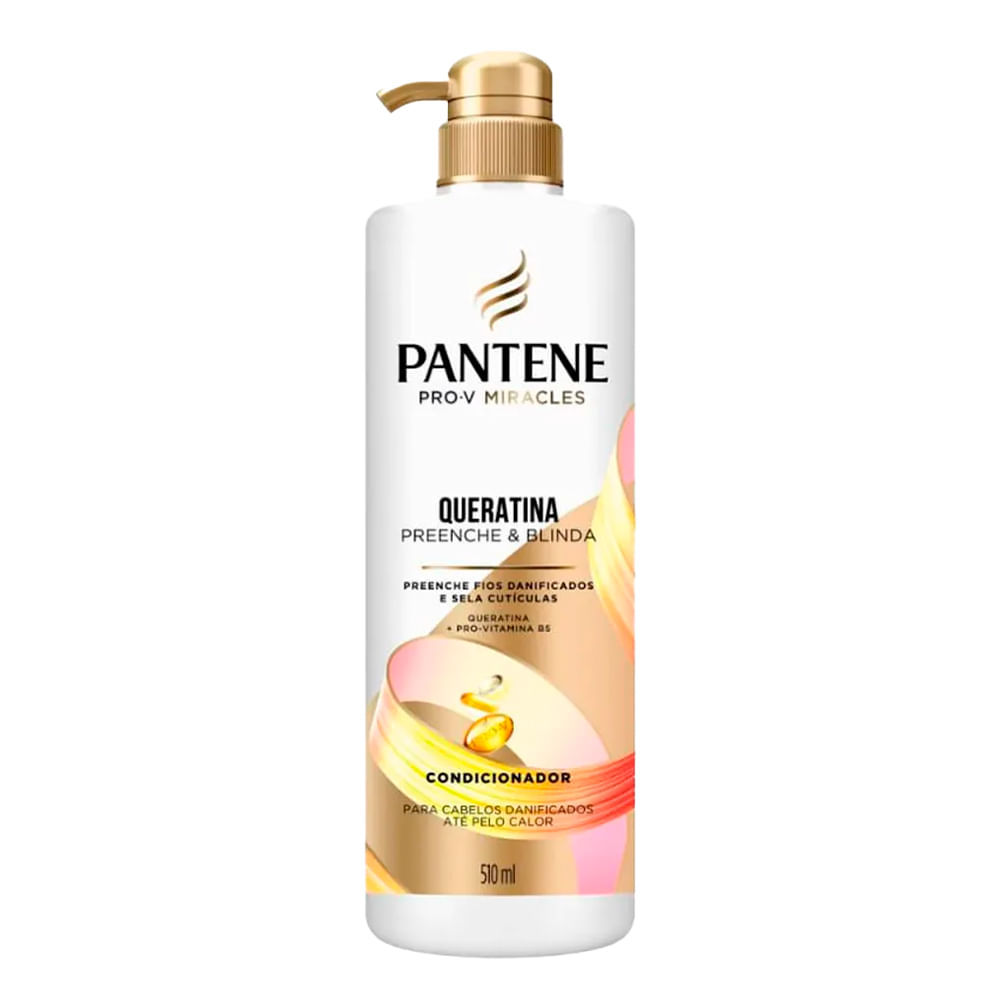 Kit Shampoo E Condicionador Pantene Pro-V Miracles Queratina 510ml · foto 2