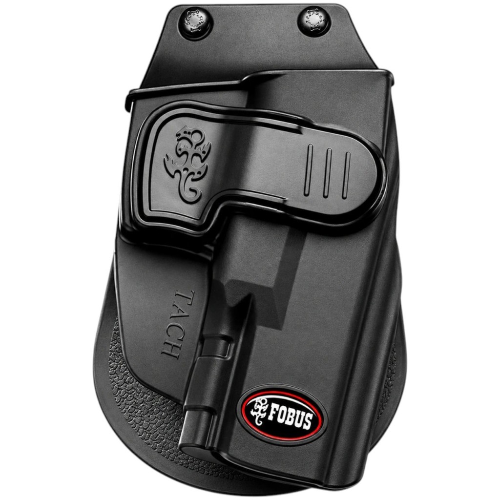 Coldre Fobus TACH BHP Destro para Taurus PT 24/7 G1 com Trava e Passador de Cinto · foto 2