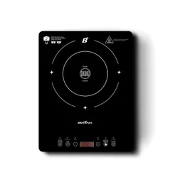 Cooktop 1 Boca de Indução Britânia Painel Touch BCTE10A