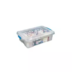 Caixa Organizadora São Bernardo Container Box em Plástico Cristal 8,4L