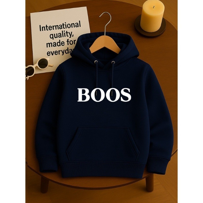 Blusa Moletom Masculino Estampado Boos Infantil Feminino 100% Algodão Premium Reforçado