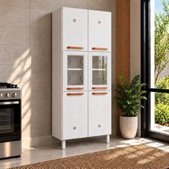 Paneleiro Duplo de Aço Mirage New Telasul Branco Branco
