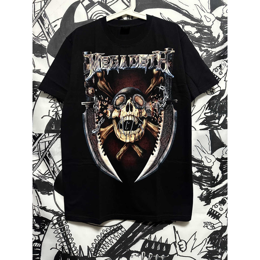 Music.Soul Camiseta Masculina Megadeth Peace Sells | Estética Thrash Metal Agressivo Unissex 100% algodão