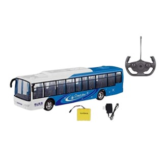Brinquedo Infantil Ônibus de Controle Remoto Elétrico Azul Zippy Toys - 10298 em Oferta na Shopee