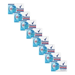 Kit 8 Sabonetes em Barra Antibacterial Limpeza Profunda Rexona 84g