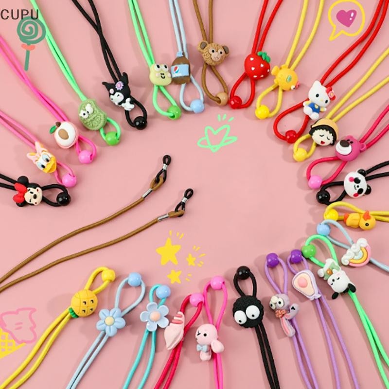 cu Bonito Dos Desenhos Animados Crianças Óculos Corda Cordão Anti-Perdido Pescoço Corrente De Sol Colhedores br